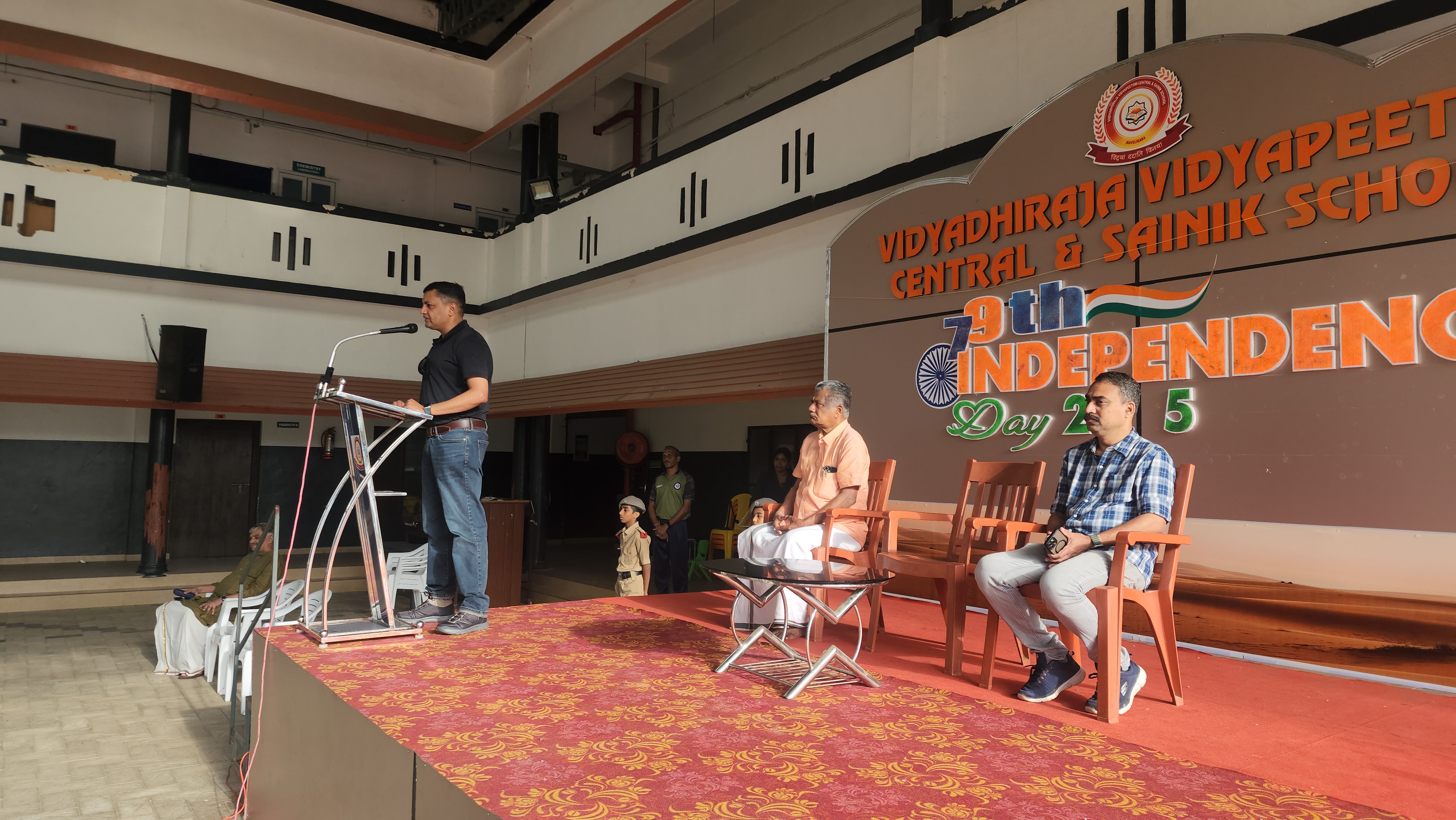 Leadership Summit — Operation Sindoor Hero Rakesh R Nair Sir — Vidyadhiraja Vidyapeetom Sainik School